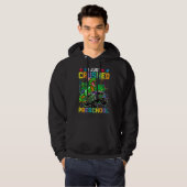 I Just Crushed PreSchool Dinosaur Boys Kids Monste Hoodie (Voorkant volledig)