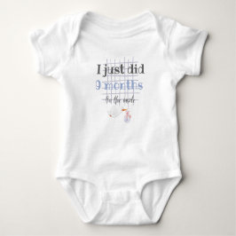 I just did 9 months - baby jail romper