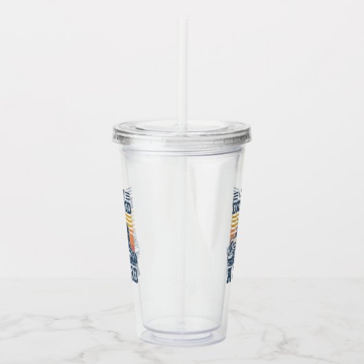 I Just Dropped A Load T-Shirt Funny Trucker Driver Acryl Drinkbeker (Rechts)