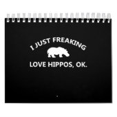 I Just Freaking Love Hippos Gift Kalender (Hoes)