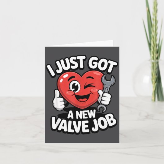 I Just Got A New Valve Job Open Heart Surgery Byp  Kaart (Voorkant)