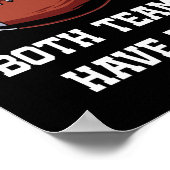 I Just Hope Both Teams Have Fun Funny Football Poster (Hoek)