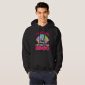 I Just Need To Play Bingo  Bingo Player Caller Wom Hoodie (Voorkant volledig)