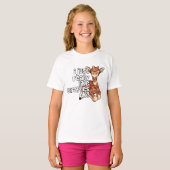 i just really Giraffe ok T-shirt (Voorkant volledig)