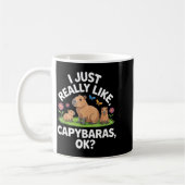 I Just Really Like Capybaras Ok_ Animal Lover Funn Koffiemok (Links)
