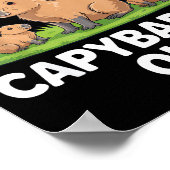 I Just Really Like Capybaras Ok_ Animal Lover Funn Poster (Hoek)