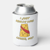 I Just Really Like Cheese, OK? Cheese Lover Blikjeskoeler (Blikje Voorkant)