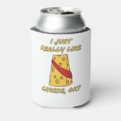 I Just Really Like Cheese, OK? Cheese Lover Blikjeskoeler (Blikje Achterkant)