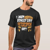 I just really like Cheesesteak ok T-shirt (Voorkant)