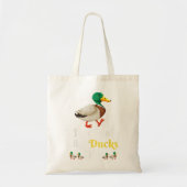 I Just Really Like Ducks OK Funny Ducks Lovers Tote Bag (Voorkant)