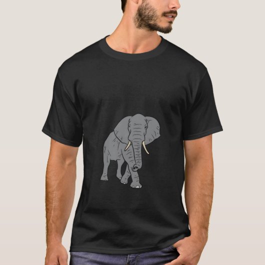 I Just Really Like Elephants Ok Love Elephants T-shirt (Voorkant)