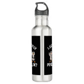 I Just Really Like Penguins OK Funny Penguin Lover Waterfles (Achterkant)