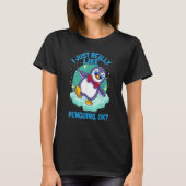 I Just Really Like Penguins Penguin T-shirt (Voorkant)