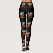 I Just Really Like Potatoes Potato Food Humor Leggings (Achterkant)