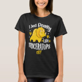I Just Really Like Triceratops Dinosaur Future Pal T-shirt (Voorkant)