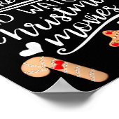 I Just Want To Bake Stuff Watch Christmas Movies C Poster (Hoek)