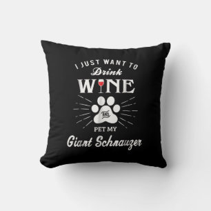 i just want to drink wine and pet my gigantische s kussen