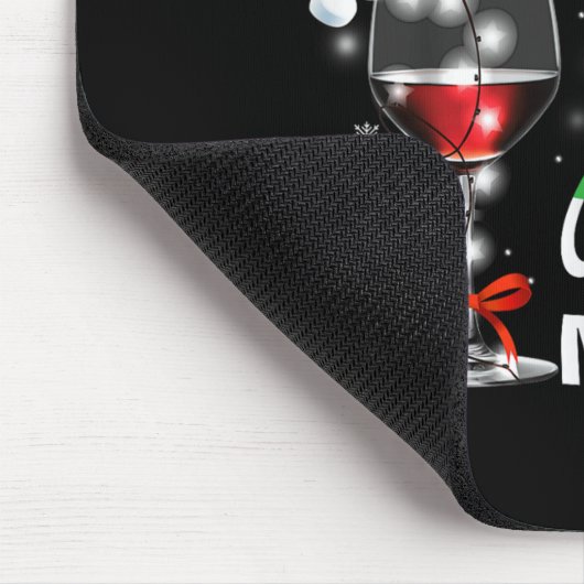 I Just Want To Drink Wine And Watch Christmas Movi Muismat (Hoek)