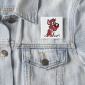 I Kan Has Kat? Grappige knop I kan has ? Vierkante Button 5,1 Cm (In situ)