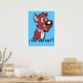 I Kan Has Kat? Grappige Poster ik kan ? hebben (Keuken)