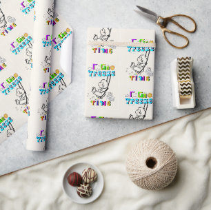 I Kan tijd bevriezen Cadeaupapier