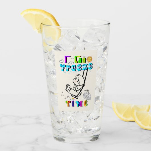 I Kan tijd bevriezen Glas (Voorkant ijs)