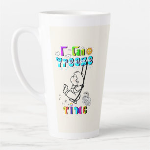 I Kan tijd bevriezen Latte Mok