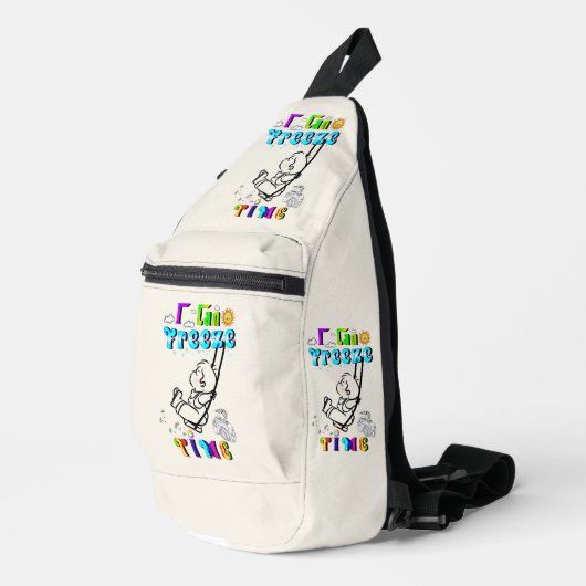 I Kan tijd bevriezen Sling Bag (Rechterhoek)