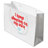 I Keep Dancing on My Own Philly Philadelphia Groot Cadeauzakje (Achterkant Gekanteld)