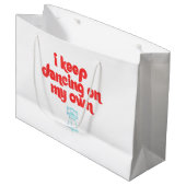 I Keep Dancing on My Own Philly Philadelphia Groot Cadeauzakje (Voorkant Gekanteld)