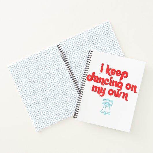 I Keep Dancing on My Own Philly Philadelphia Notitieboek (Binnen)