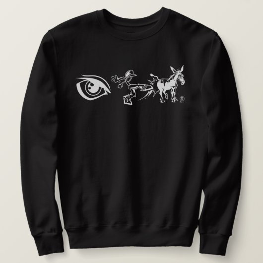 I KICK A** T-Shirt (Design voorkant)