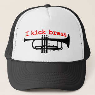 I Kick Brass Trucker Pet