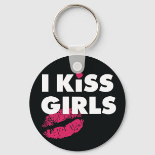 I Kiss Girls Sleutelhanger