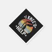 I Kneed Help Knee Surgery Joint Replacement Funny Servet (Hoek)