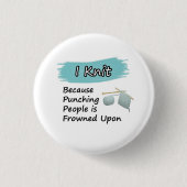 I Knit - Button (Voorkant)