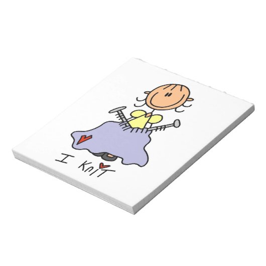 I Knit Notitieblok (Linkerzijde)