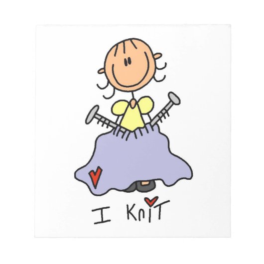 I Knit Notitieblok (Voorkant)