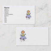 I Knit Visitekaartje (Voorkant / Achterkant)