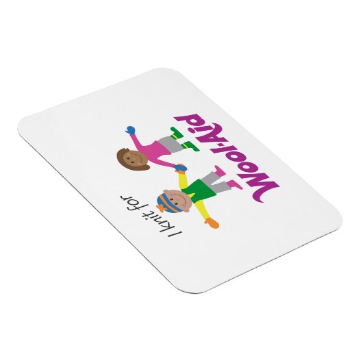 I Knit voor Wool-Aid flexibele magneet (Rechterzijde)