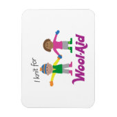 I Knit voor Wool-Aid flexibele magneet (Verticaal)