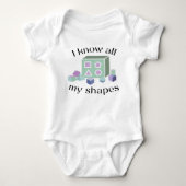 I know all shapes  romper (Voorkant)