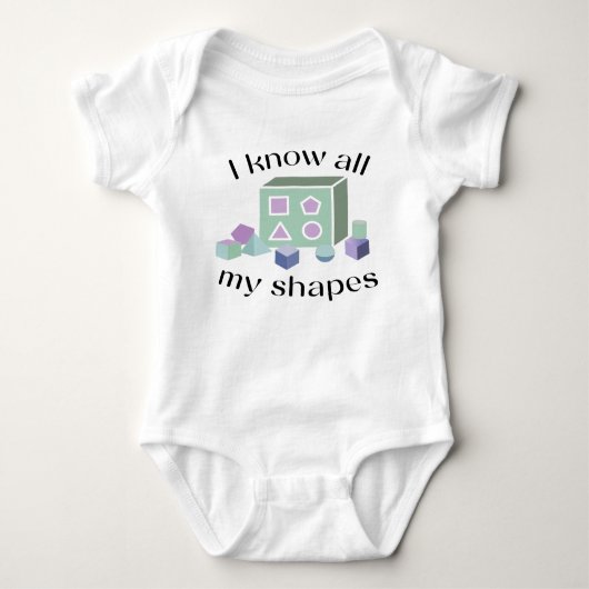 I know all shapes romper (Voorkant)