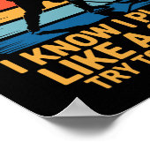I Know I Play Like A Girl Try To Keep Up, Ice Hock Poster (Hoek)