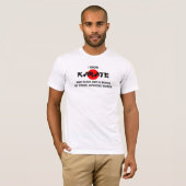 I know Karate T-shirt (Voorkant volledig)