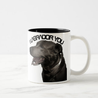 I Labrador You Tweekleurige Koffiemok