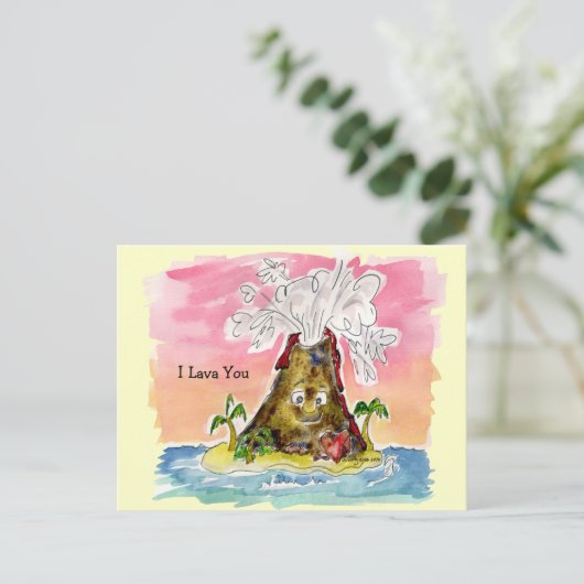 I Lava u Briefkaart (Staand voorkant)
