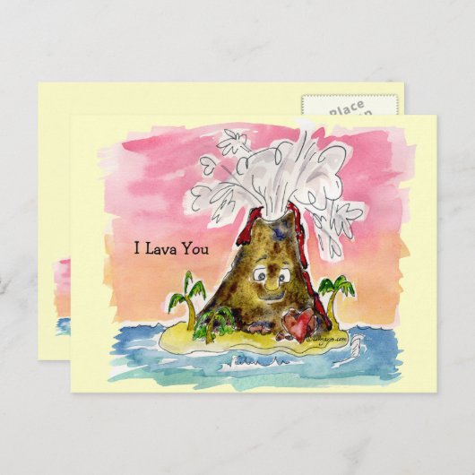 I Lava u Briefkaart (Voorkant / Achterkant)