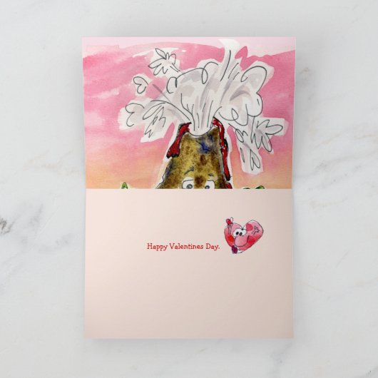 I Lava u de Kaart van Valentijn van de Vulkaan (Binnen)