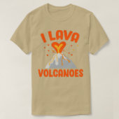 I Lava Volcanoes T-shirt (Design voorkant)